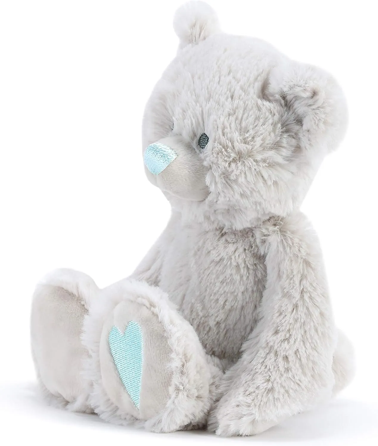 Stuffed Animal imply afoul buck Toy DEMDACO Loving Blue Aquamarine Color March Birthstone 8.5 inch Children's Plush 