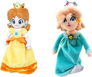 Stuffed Plush 8" (Rosalina & Daisy) HUAWELL Super Marry Princess Plush Toy frustration Rosalina & Daisy 