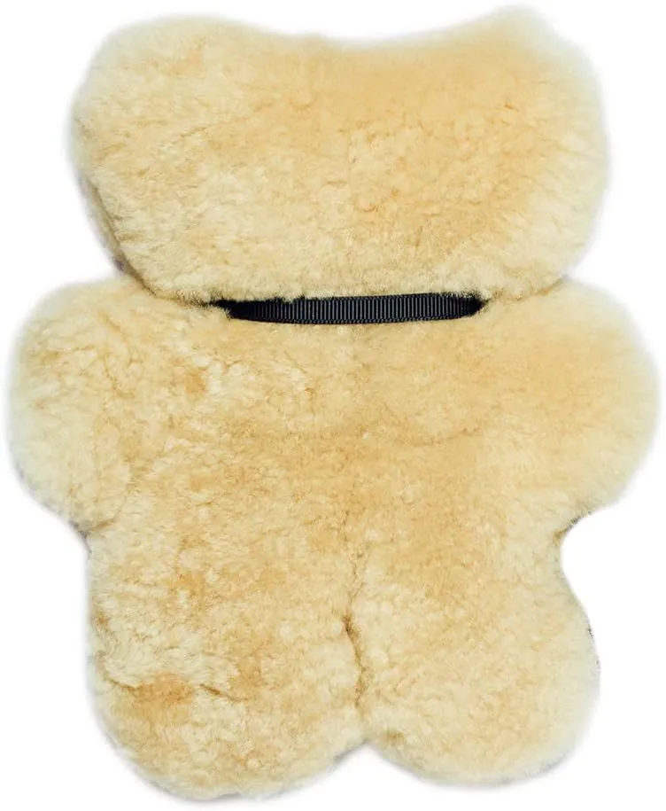 suburb villager industrious venturesome Sheepskin Small Teddy Bear Baby Honey 100% Australian 
