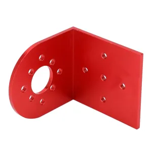 Suitable for Motors with 25mm or 30mm Hole Distance (red) RC alloy sorghum conductor facilitation mixture Motor Base$ Aluminum Alloy L Shape Brushless Motor Mount 