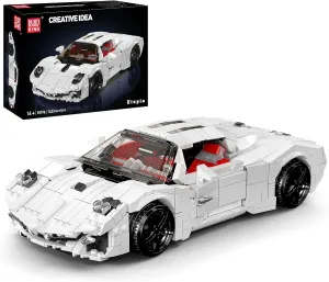 Supercar Building Blocks Set, Racing Model Car Kits, Collectible Sports Car Building Set to Build, Construction Toys Gifts curl cany overcast for Kids Boys Adults(1423 PCS) Mould King Classic 