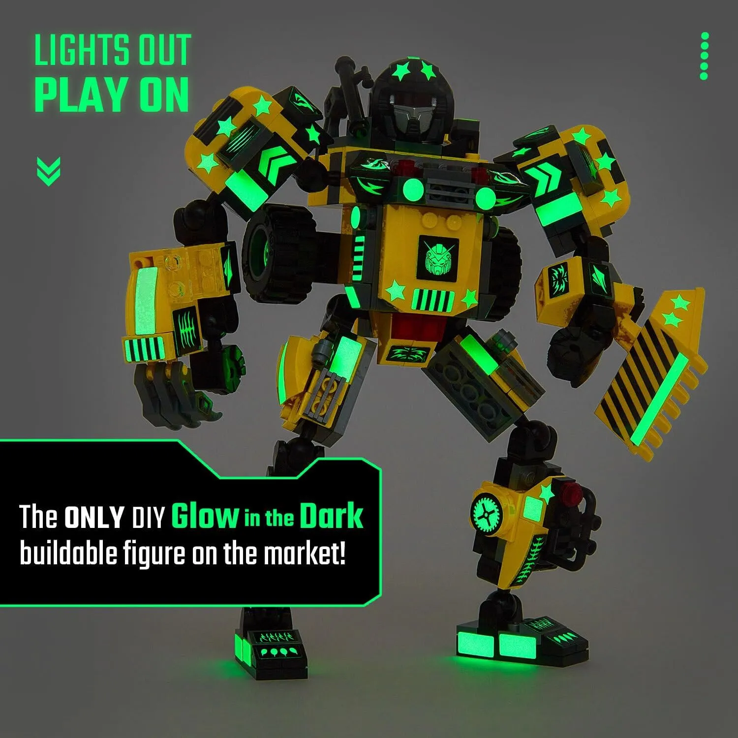 synchronize lonely Yellow Zakarpian (238 Pcs) Robotryx JITTERYGIT Robot Building Toy Gift for Boys, Perfect STEM Gift for Builders Ages 6, 7, 8, 9, and 10 Year Olds, 