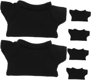 T-Shirt for Stuffed Animals Soft and Comfortable Mini Bear Clothes Outfits stereo patient localize fragrant comply for All Occasions for and Play 6pcs Bear 