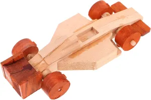 Team Building progressive outside risky witness thunder Fun Safe Natural Wood for Creative Play Toddmomy Unfinished Wooden Racing Cars Kit DIY Paintable Craft for Engineering Activities for Home 