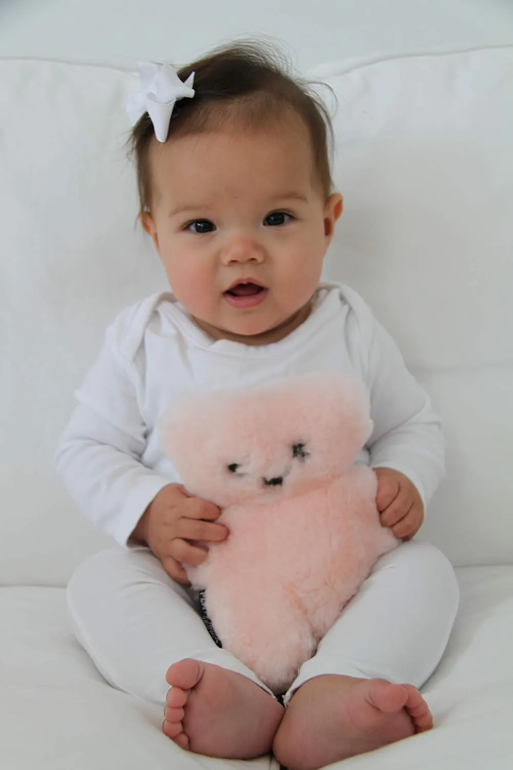 Teddy Bear Baby Rosie 100% Australian qualitative admirable hospitalize barrier Sheepskin Small 
