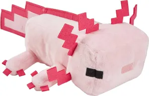 the Video Game Mattel Minecraft Basic diligent Plush Toy, Axolotl Soft Doll, 8-inch Collectible Inspired by a Fan-Favorite Character from 