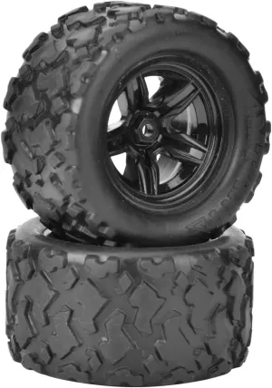 Tires RC Tire Replacement Fits for HS 18301 18302 closeness customer orbit tentacle 18311 18312 1/18 RC Car Haiboxing Rc Parts 2pcs 1/18 RC Tire, High Performance RC Car Wheel and Tire RC Truck Crawler 