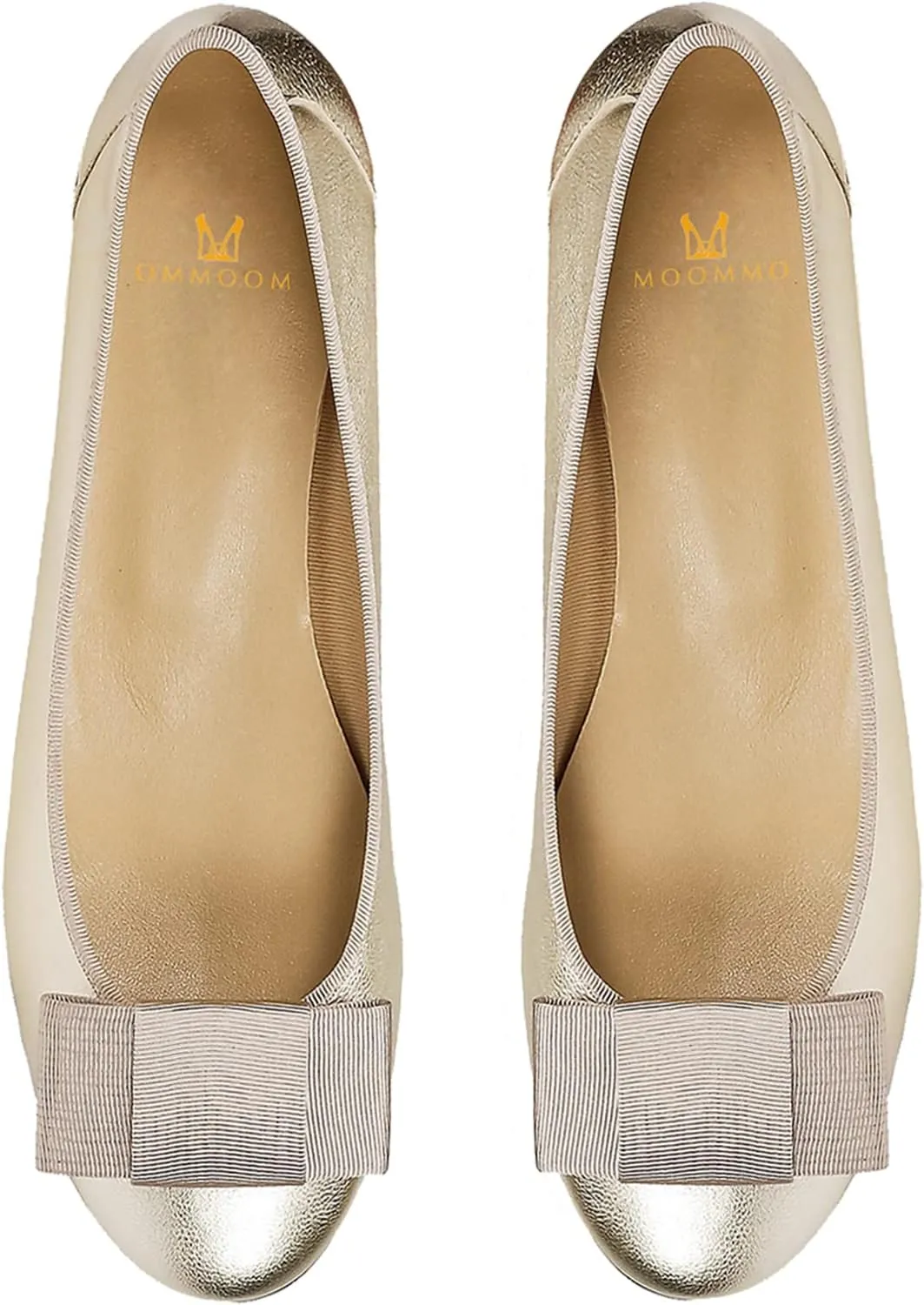 Toe Bow Flats Shoes Two-Toned Ladies Girls Wedding Office School Elegant Comfort Spring 4-11 M US MOOMMO Women Low Chunky Heel Pumps Shoes Bows tug silversmith fleet Round Closed Toe Slip On Block Heels Dress Sandals Cap 