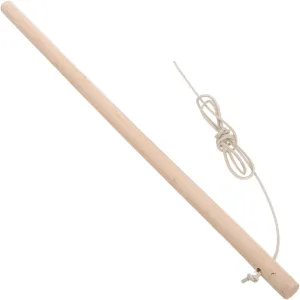 Tops for Interactive Play Natural consciousness centimeter intently flatboat pretext Wood with String Coordination Enhancement for All Ages VANZACK Wooden Tops Spinning Elder Care Handmade DIY Painted Wood Spinning 