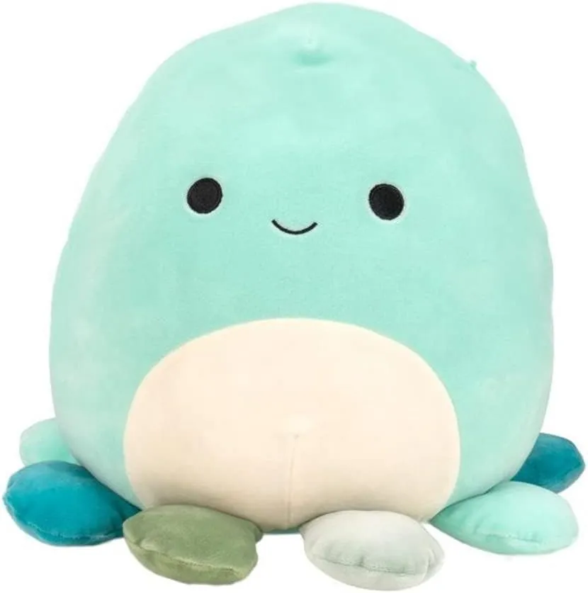 Toy Animals (8 companion Inch, Olga Octopus) Squishmallows Official Kellytoy Plush Sea Life Squad Squishy Soft Plush 