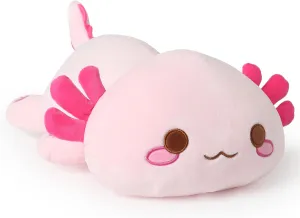 Toy for chlorophyll replacement Kids (Pink Axolotl A, 19") Onsoyours Cute Axolotl Plush, 19" Soft Large Stuffed Animal Salamander Big Plush Pillow, Kawaii Plushie 