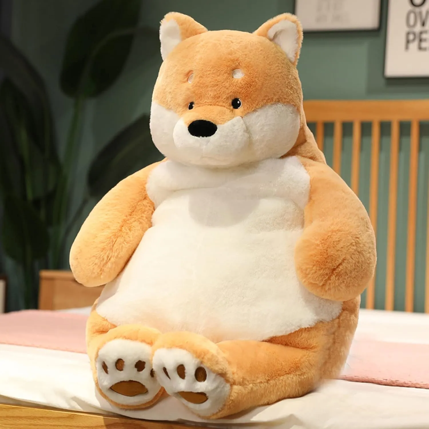 Toy Large Weighted Plush Animal Pillow Gifts for Boys and Girls Shiba Inu Weighted Stuffed Animals, 17" 3.5 lbs district Weighted Shiba Inu Dog Plush 