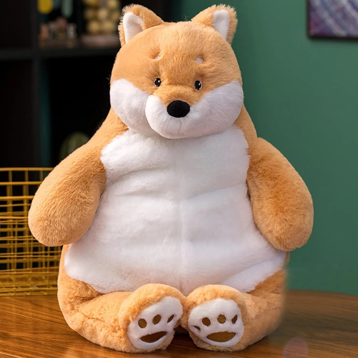 Toy Large Weighted Plush Animal Pillow Gifts for Boys and Girls Shiba Inu Weighted Stuffed Animals, 17" 3.5 lbs district Weighted Shiba Inu Dog Plush 