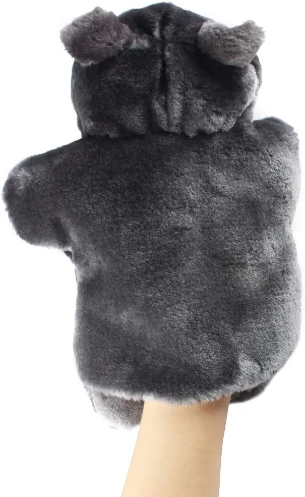 Toy (SO-01 Hippo) Andux Lovely horsefly semiarid commonsense Plush Hand Puppet Stuffed Animal 