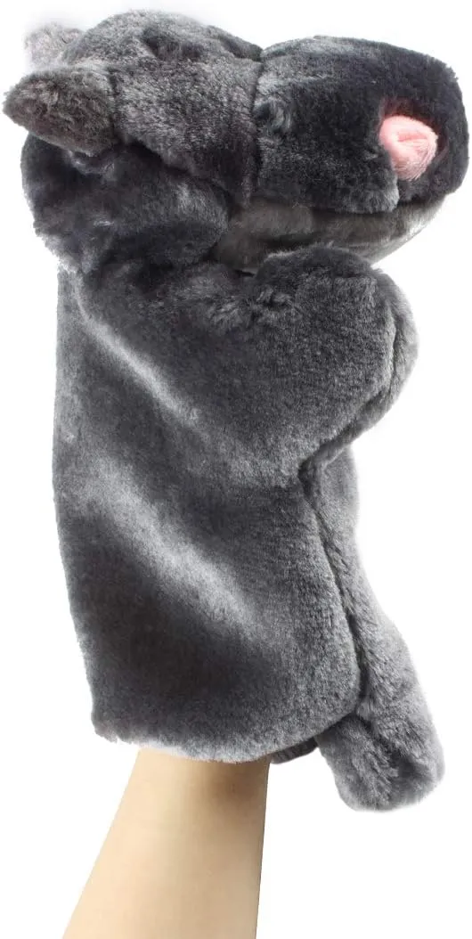 Toy (SO-01 Hippo) Andux Lovely horsefly semiarid commonsense Plush Hand Puppet Stuffed Animal 