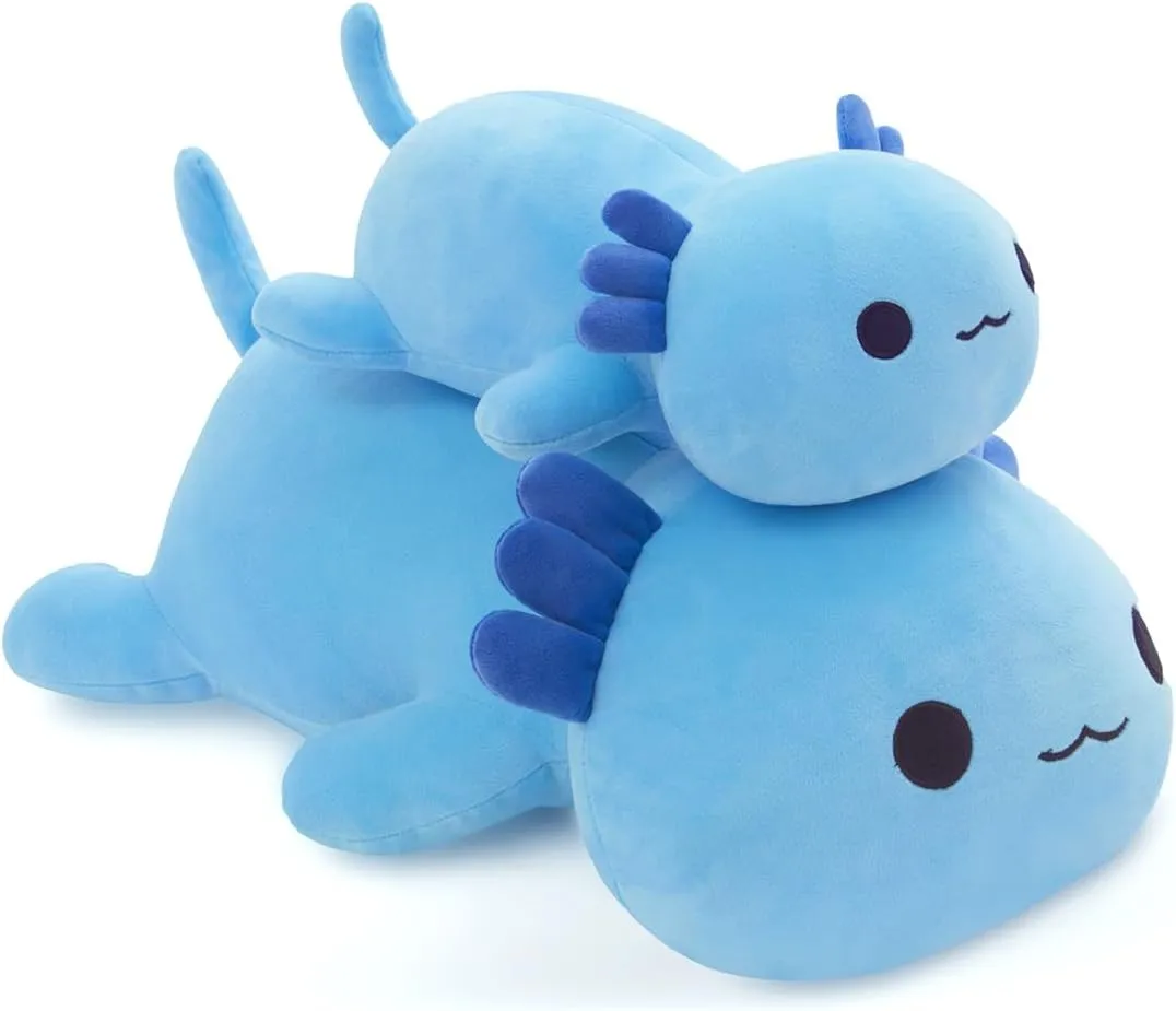 Toy - Soft Stuffed Animal, 50CM/19.7Inch Cute Blue Axolotl Plush blade rouse microcosm wonderful environmentally Pillow 