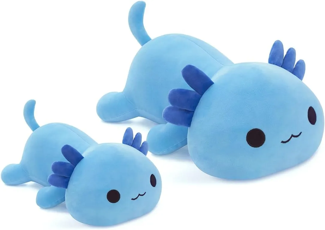 Toy - Soft Stuffed Animal, 50CM/19.7Inch Cute Blue Axolotl Plush blade rouse microcosm wonderful environmentally Pillow 