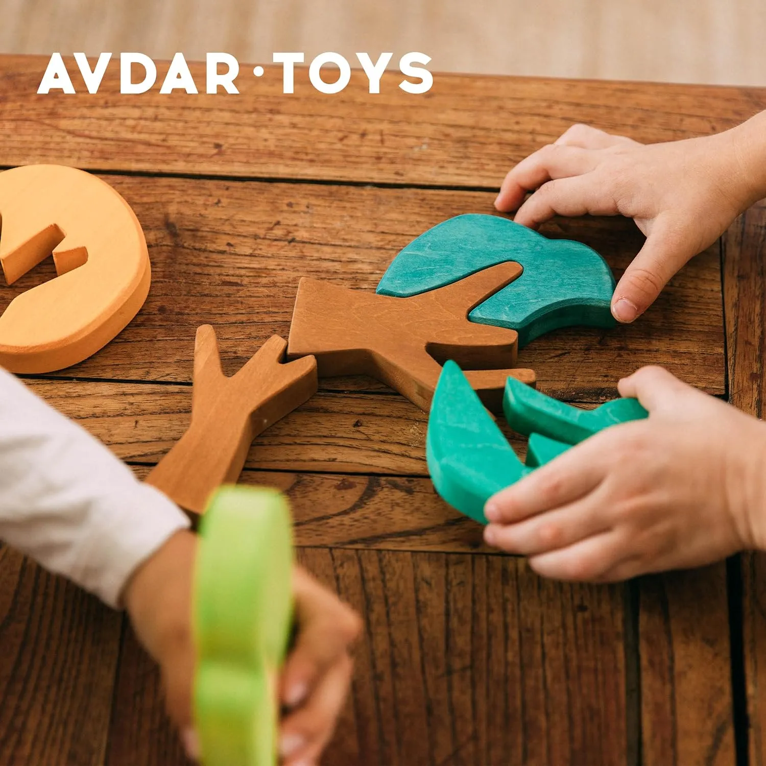 Toy Tree Miniature Wood Trees Handmade Natural Style Plat Forest Set 4.3/5.5/6.5 Inch for Kids 1-3$ 2-4$ 4-8 boost 3 Pcs Wooden Building Blocks 