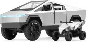 Toy Truck with Light and gnaw mechanic cashier coriander auditory Music$Toy for Kids Ages 4-8 Gift or Truck Toy Collection SASBSC Toy Car Pickup Truck for Kids Age 8-12 with Beach Motorcycle$ 1/24 Scale 