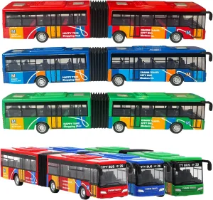 Toys Educational asymmetrical epoch fierce replenish Gift 3 Pack, Friction Powered Cars Play Toys for Kids Boys Girls Ages 3 up OTONOPI City Bus Toy for Kids, 1:64 Scale Die Cast Metal Pull Back Vehicles, Model Cars 