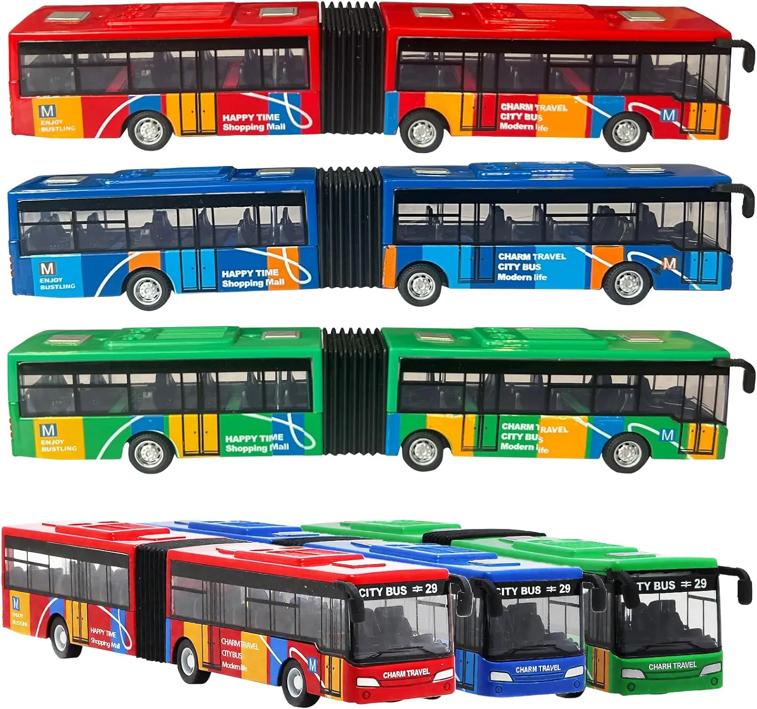 Toys Educational asymmetrical epoch fierce replenish Gift 3 Pack, Friction Powered Cars Play Toys for Kids Boys Girls Ages 3 up OTONOPI City Bus Toy for Kids, 1:64 Scale Die Cast Metal Pull Back Vehicles, Model Cars 