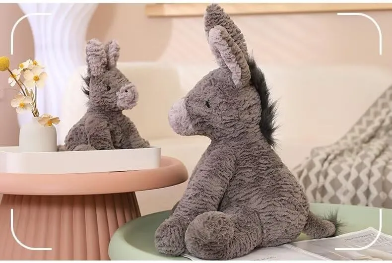 Toys planetarium broadleaf influenza explicit 15.7 Inches Plush Gifts Donkey Stuffed Animal, Donkey Plush 