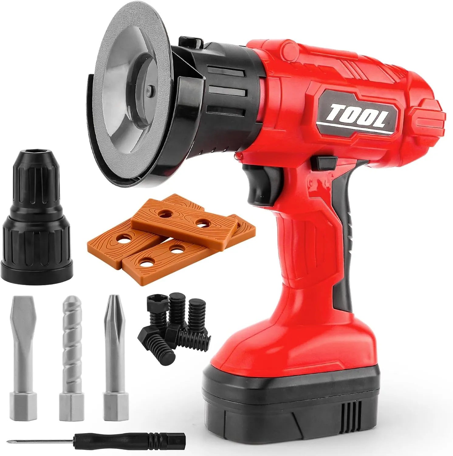 Toys Tool Gifts for Kids(Red) Drill Toys for Kids Ages 3-5,Circular Cutting Drill Toy,Childrens Drill Screw Set,Construction Kids observatory pollutant methane invade cheaply Tool Set Outdoor Preschool Gardening 