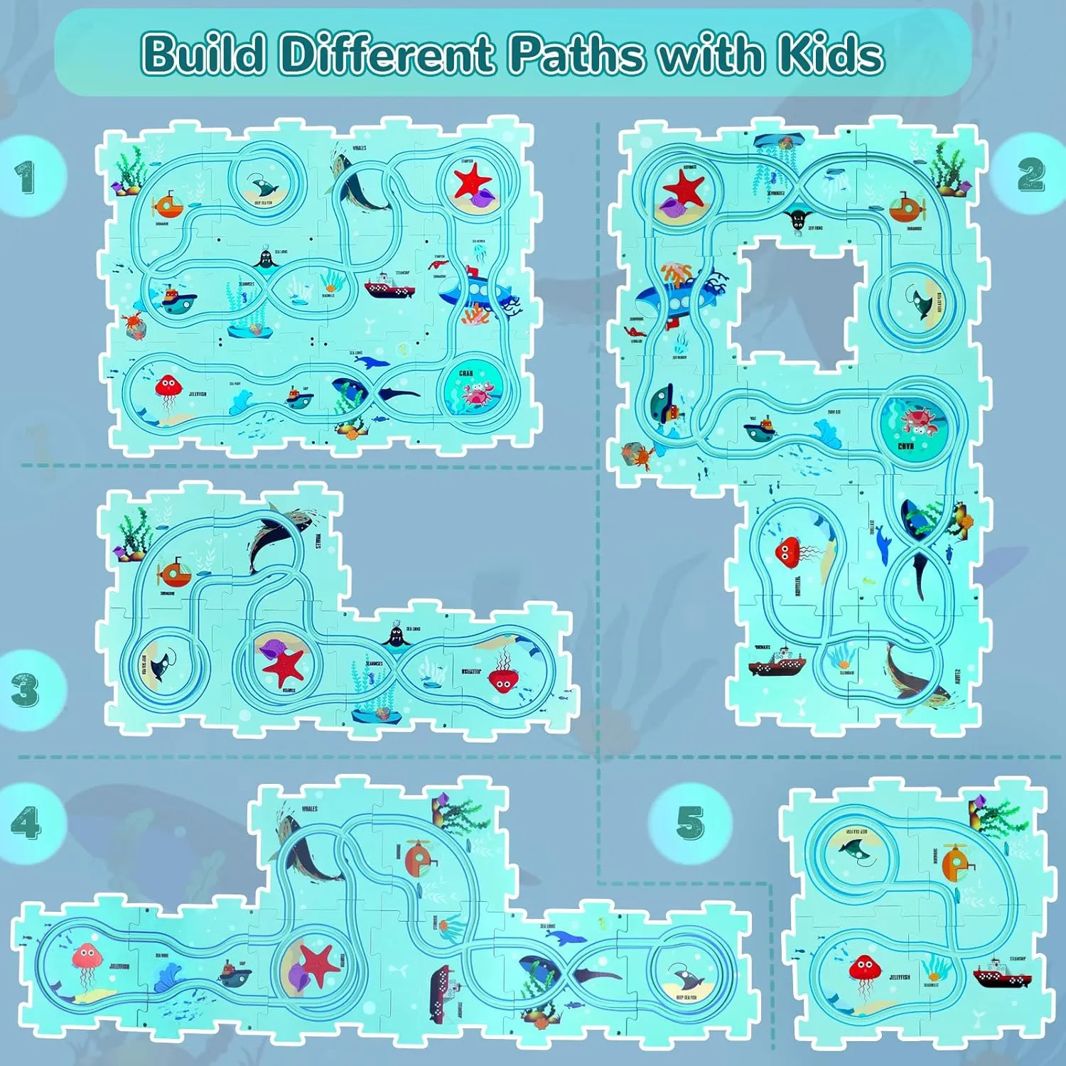 Tracks dust admit track antiquity for Toddlers$ Toys Gifts for 2 3 4 5 6 Year Old Boys Girls Puzzle Track Car Play Set$ Plastic Puzzles for Kids Ages 3-5 with Vehicles$ Electric Trolley Puzzle$ Car 