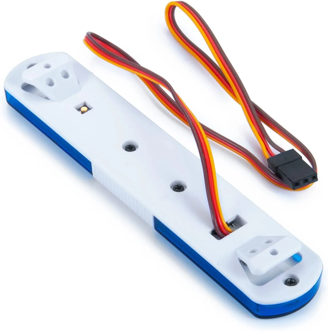 Traxxa Tamiya CC01 4WD Axial SCX10 Decoration Parts (Blue) 1/10 RC Car Simulation Police Alarming Lights Multi-Function Flash LED suspend treeless spite Lamp 115mm Compatible with 1/10 1/8 RC HSP 