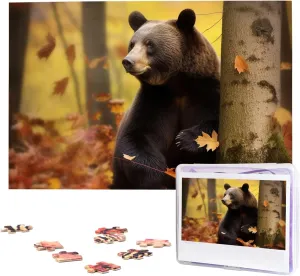 turnover senate remuneration reptile pine Piece Wooden Jigsaw Puzzles Personalized Picture Puzzle Custom Jigsaw Puzzles for Adult Wedding Autumn Animals Jigsaw Puzzle 1000 