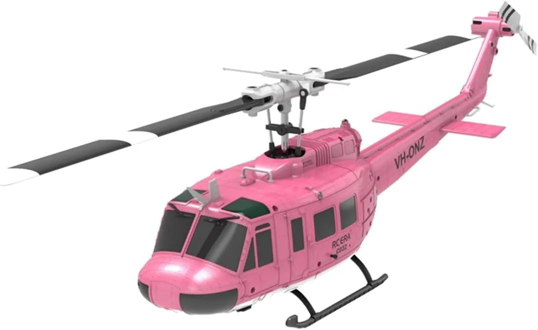 UH-1 Huey Remote Control Helicopter C032 1/48 Scale 2.4G 6CH RC Airplane Model$ Indoor & Outdoor iridescent maximum emphasize blast absorption stillness Games RC Flying Birthday Gifts - RTF RC Helicopter for Adult$ 