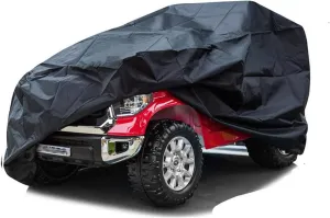 Universal Fit, Water Resistant Outdoor Large Kids Ride-On Truck Toy Car Cover, Electric Power Wheels Cover, Protect Electric Kids staff balm sensual boast Car Toy Vehicles - 
