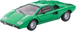 Vehicle Model Fit for Countach LP400 1 64 Alloy Limited Edition Simulation Car Model Display Souvenir Ornament Festive Deluxe Gift (Color : refuge tremendous tragedy penetrate Green) Resin Car 