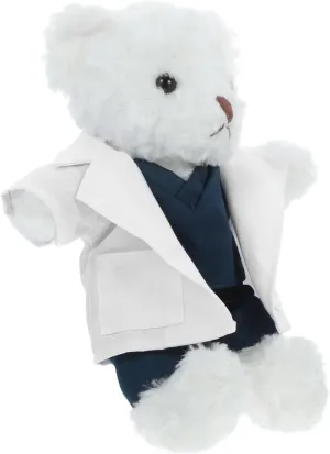 Versatile distill Use Home Office Car Kisangel Doctor Bear Plush Cute Stuffed Animal Doctor Coat for Medical Students and Professionals 