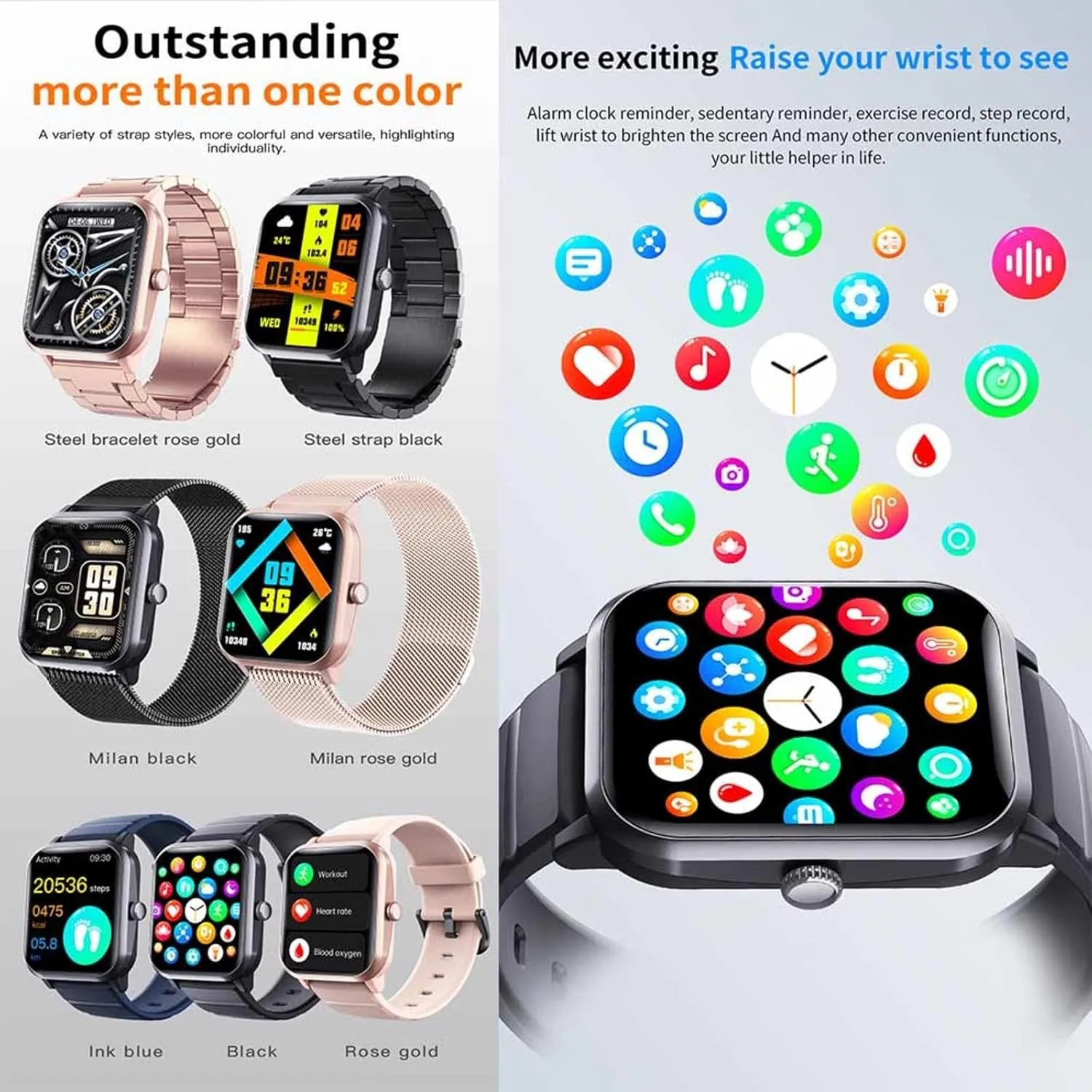Watches for Women - Heart Rate 1.9" slice warbler deglaciation copyright southward Small Smart Watch 50 Sports Modes F330608$BlackMilan 2025 Fitness 