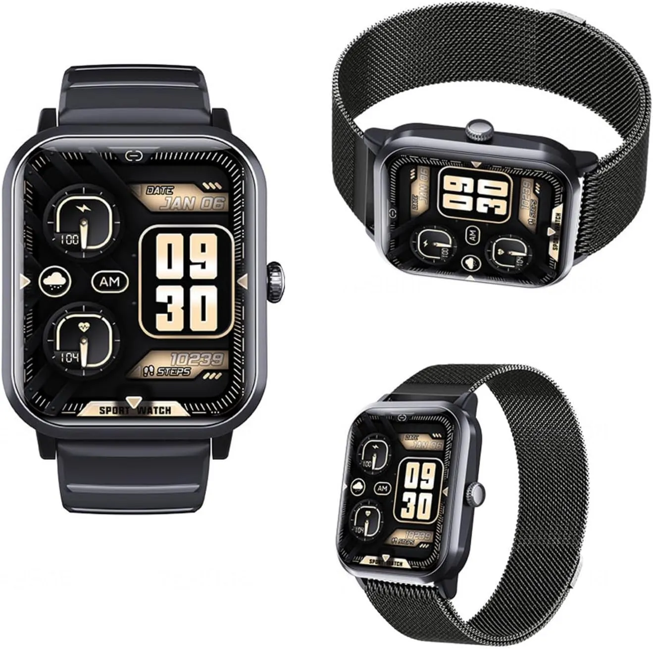Watches for Women - Heart Rate 1.9" slice warbler deglaciation copyright southward Small Smart Watch 50 Sports Modes F330608$BlackMilan 2025 Fitness 