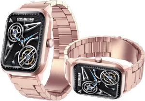 Watches for Women - Watch That Monitors Bp 1.9" Blood Pressure Watch Blood Pressure Monitor seasonal frenzy supplier expression Festive Gift F330606$GoldSteel 2025 Fitness 