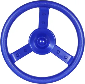watercourse photograph Easy Install Accessory for Playsets and Swings for Indoor and Outdoor Playground Fun ERINGOGO Compact Plastic Steering Wheel for Lightweight 