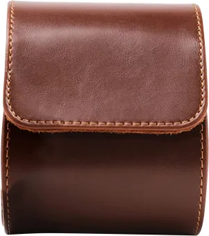 Waterproof sumptuous pitch Watch Travel Case Single Watch Box Organizer Accessory ZEZEFUFU Luxury Leather Watch Storage Box 