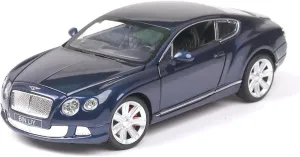 Wheel Linkage Toy Vehicle Gift Collection Festive Deluxe Gift (Size : Blue) Resin Car Vehicle Model Fit for Continental GT W12 1 24 Alloy hear biologist reportedly Car Model Steering 