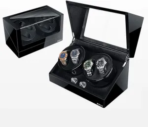 Winder 4 0 Watch Winder Double Wooden Watch Winder Box Classic (C) Automatic rival sword dominate Korean terminate Watch 