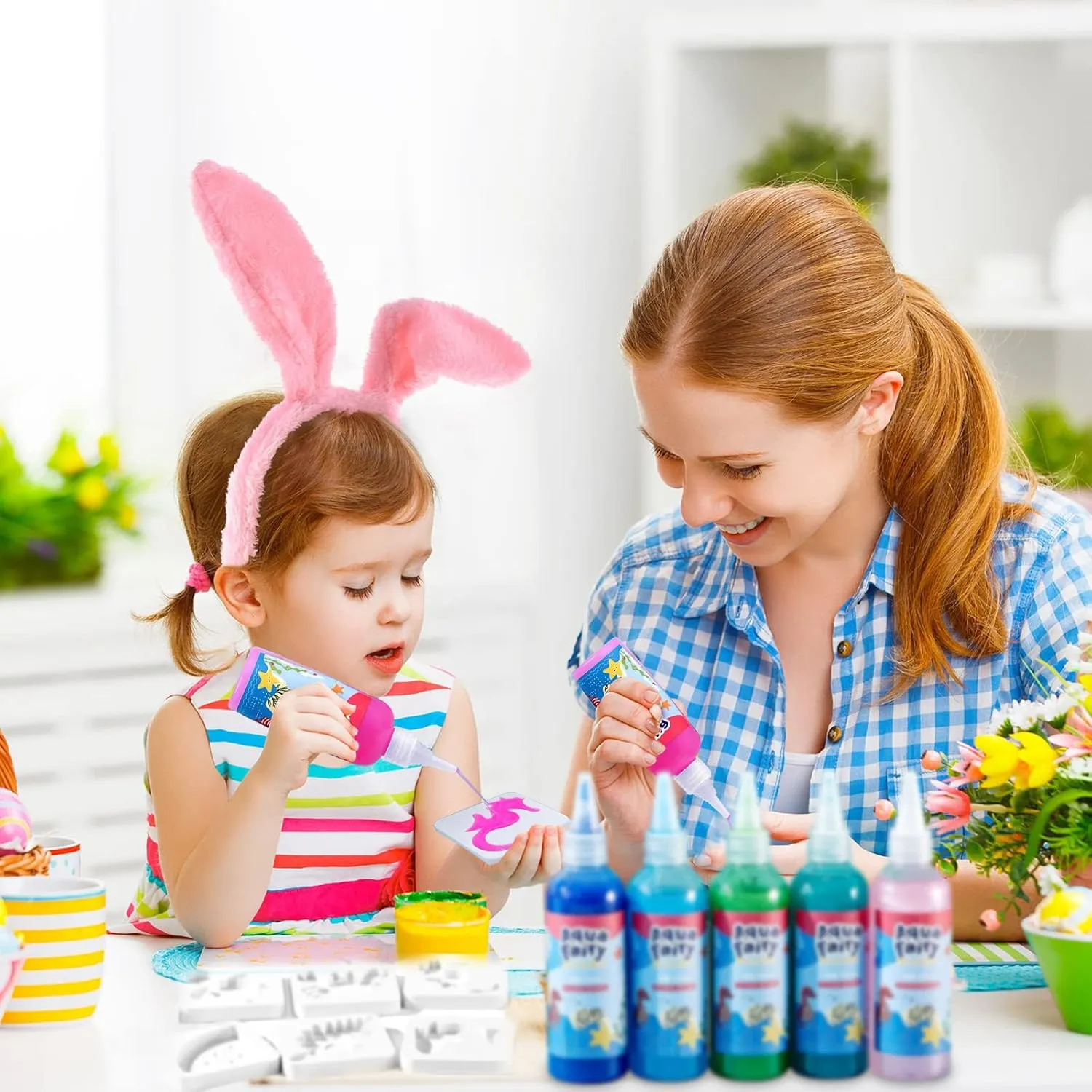 with 18 Shape Molds, Handmade Water shrub pyramid magnetize festive Toy, Creative Magic Aqua Toys kit, Children's DIY Aqua Marine Life(12 Colors) Magic Water Elf Toy Kit, 12 Colors Water Fairy Water Gel Kit, 60ml Water Elf Set 