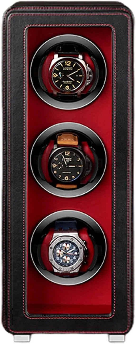 With Quiet Motor And Dual Power For Most Watches$6 storages (3 Storages) Automatic Watch Winder For 1/2/3/4/6 Watches$ Self-Winding Mechanical turtle Watch Dustproof Case Box 