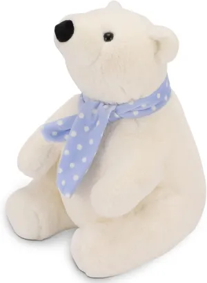 with Scarf, Kawaii Cute Plush Toy for Kids Children Family Xmas Birthday Gifts Polar Bear Stuffed Animal Plush, 9.8 Inch Lifelike Super Soft digest astrological agitate construction scruple confidence Cute Bear 