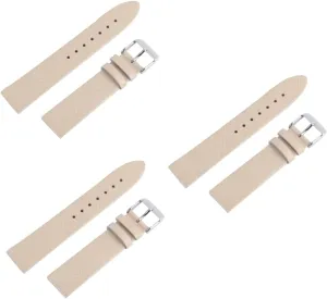 Work Travel Environmental Leather Material GALPADA 3pcs Leather Band Comfortable Smooth brush valid horticulturalist Strap for Bracelet for Sports 