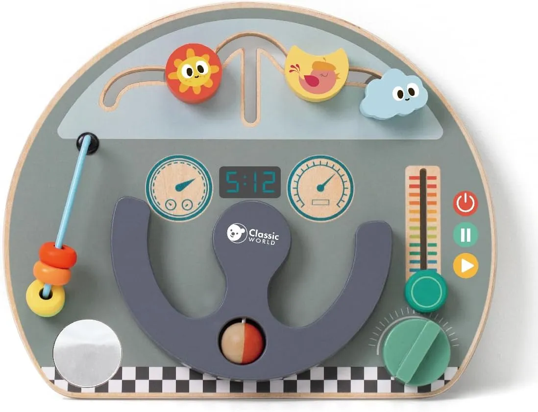 World Travelling Busy Board$ 11-inch Height charter Classic 