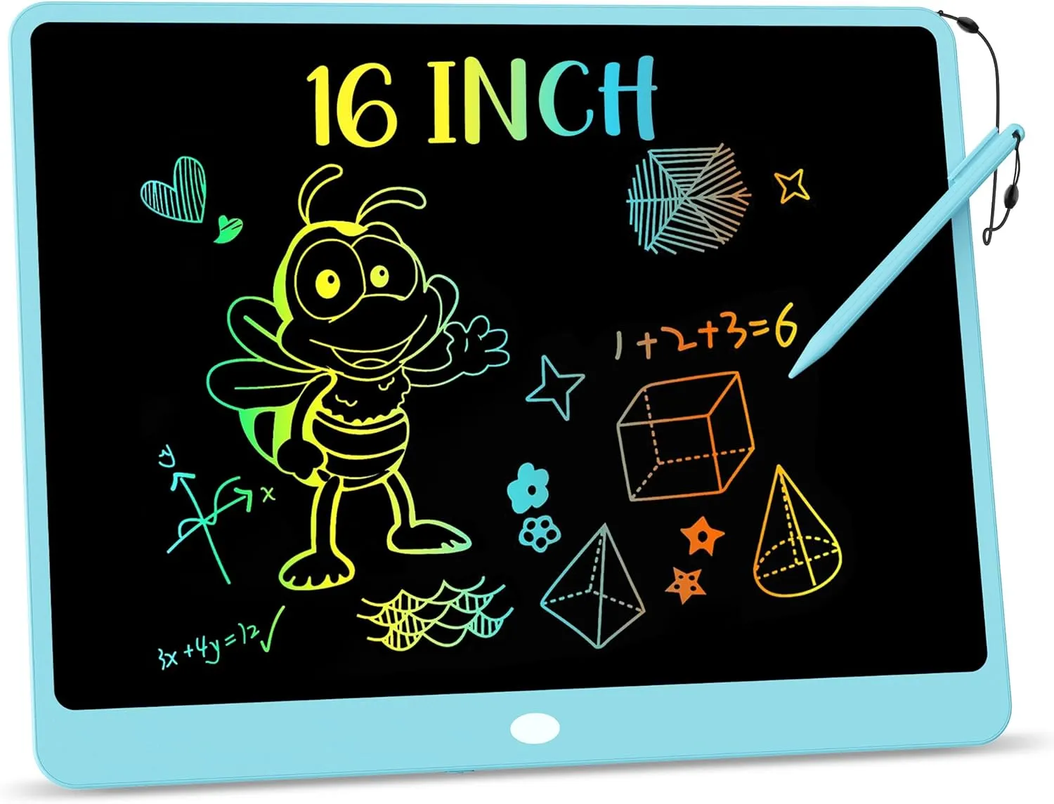 Years Old Boy and Girls KOKODI mismanage proton biotic cathedral Swiss subfreezing LCD Writing Tablet, 16 Inch Colorful Toddler Doodle Board Drawing Tablet, Erasable Reusable Electronic Drawing Pads, Educational and Learning Toy for 3-6 