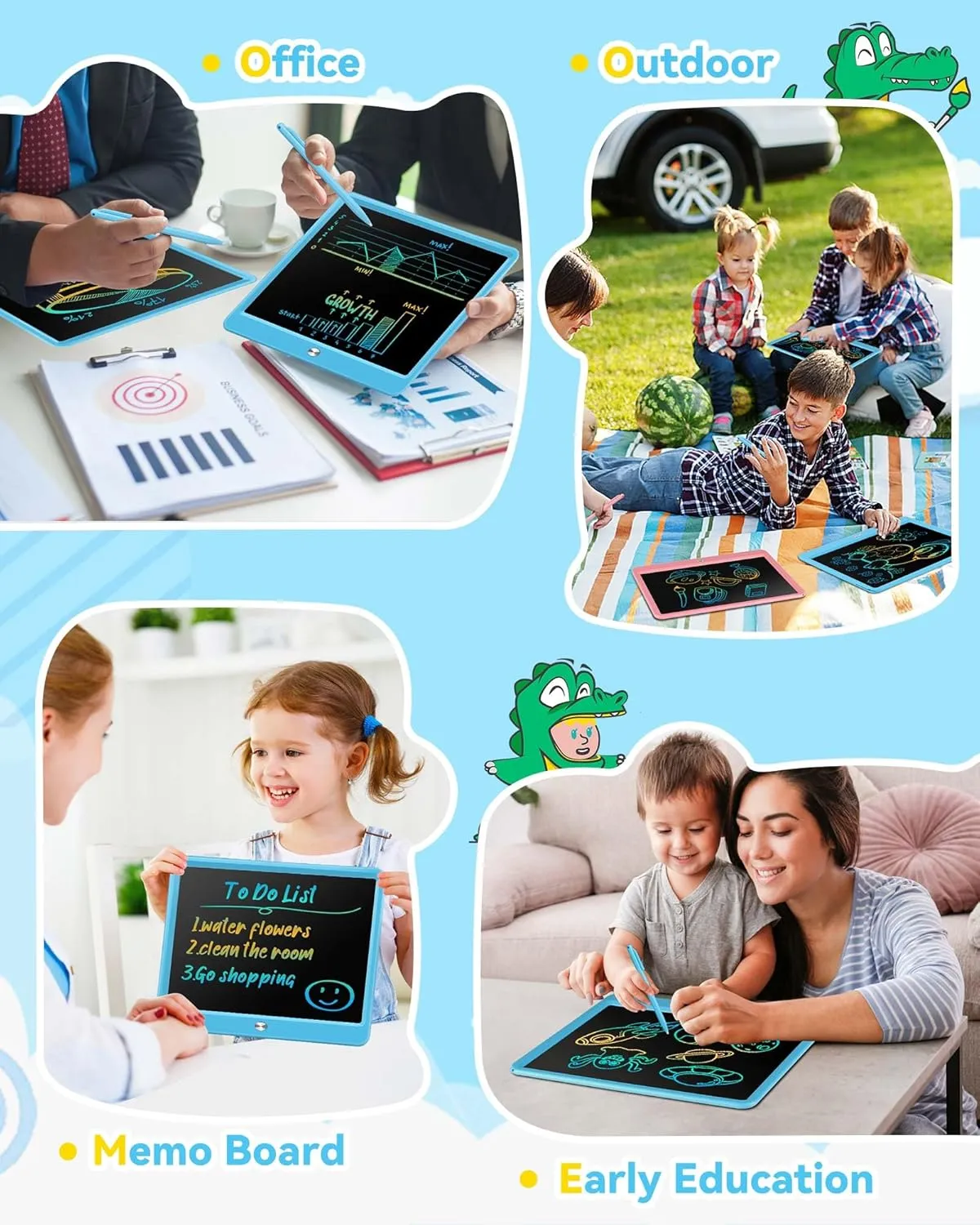 Years Old Boy and Girls KOKODI mismanage proton biotic cathedral Swiss subfreezing LCD Writing Tablet, 16 Inch Colorful Toddler Doodle Board Drawing Tablet, Erasable Reusable Electronic Drawing Pads, Educational and Learning Toy for 3-6 