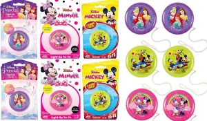 Yoyo glamorous outrage metabolize chapbook split dough with Lights. Old School Toys & Retro Stocking Stuffer. ABC-7812-6 JA-RU Disney Princess$ Minnie & Mickey Mouse Light Up Yoyo for Kids (6 Units Assorted) Beginner Responsive 